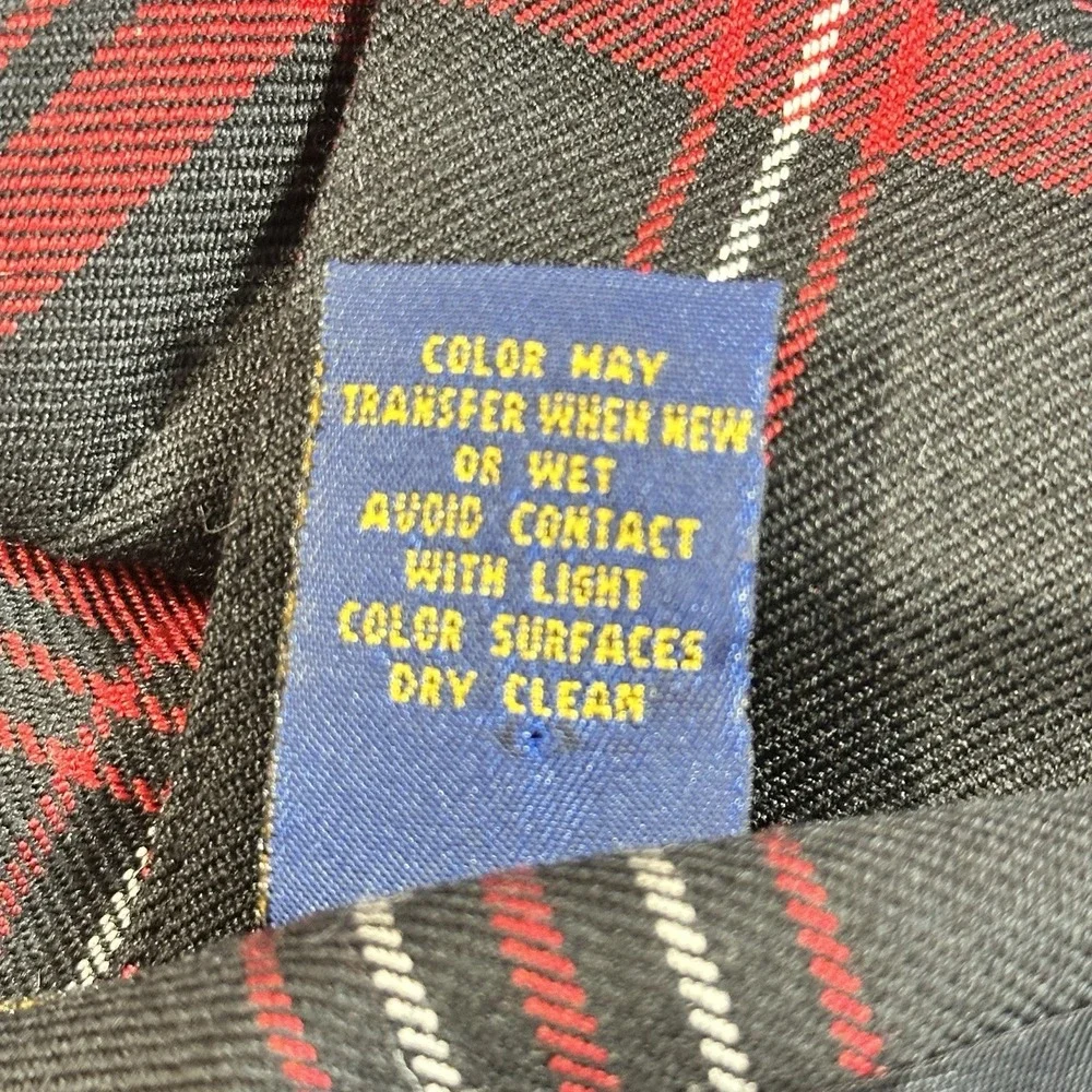 Charter Club Plaid Wool Blend Midi Skirt‎ Dark Academia Preppy Office